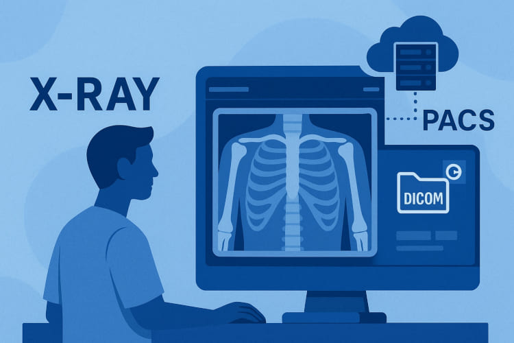 Raio-X, PACS e DICOM: guia completo para agilizar seus laudos médicos